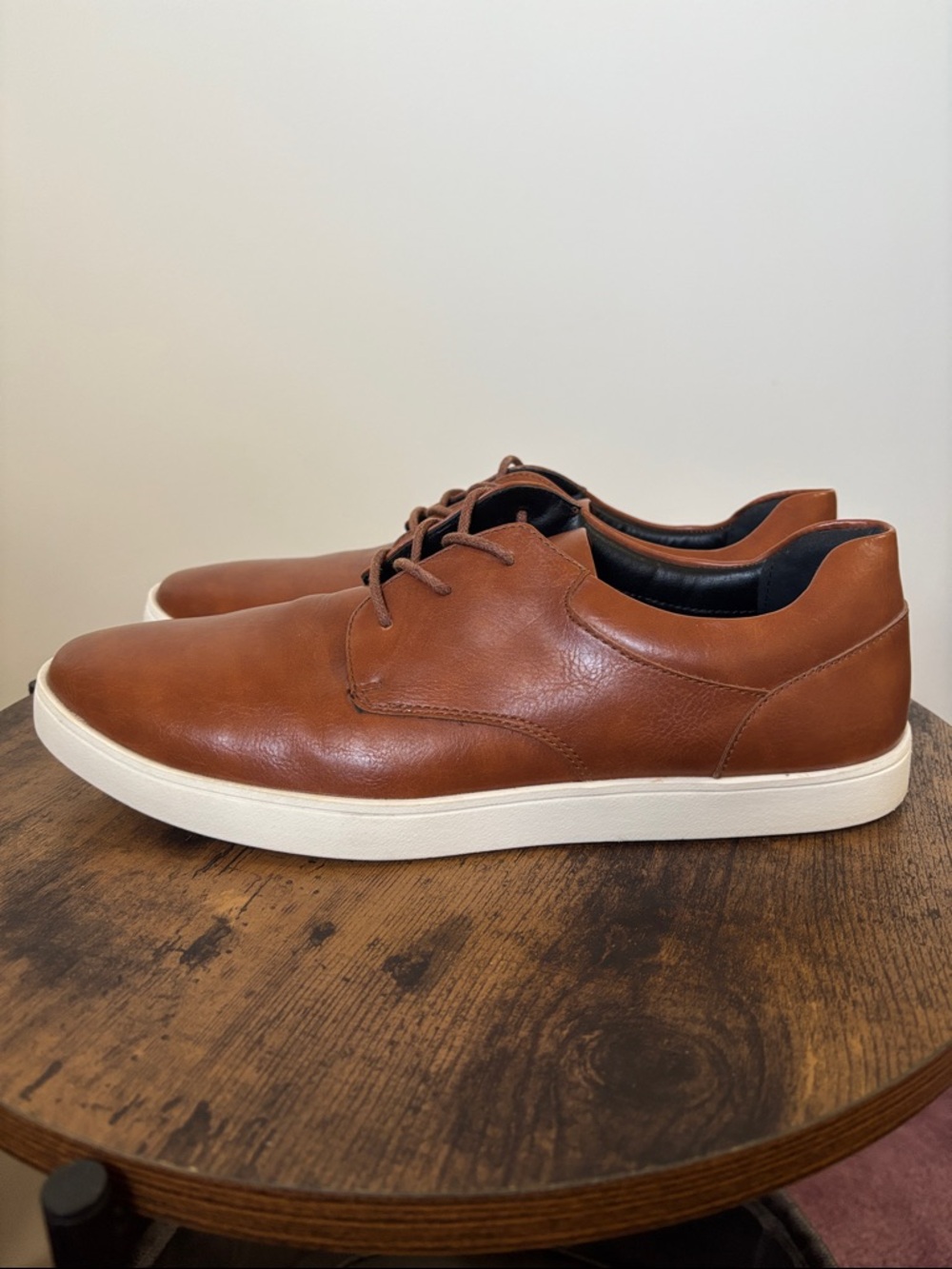 Alfani Men's Casual Leather Oxford Shoe - Brown